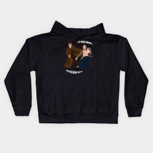 10th and 11th Doctor Kids Hoodie